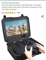 Gaming box in monitor for ps4 or ps5 Take your gaming anywhere