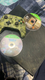 Xbox one with controller and 2 games