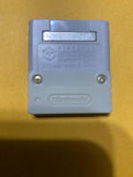 Official Nintendo GameCube Memory Card Authentic, Gray DOL-008