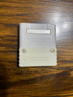 Official Nintendo GameCube Memory Card Authentic, Gray DOL-008