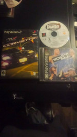Corvette, NFL. GameDay2004, WCW/nWo Thunder