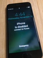 IPhone 6/s for parts or restoration says connect to itunes