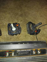 Atari 2600 console with controllers