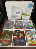 Nintendo Wii Video Game System w/ Games