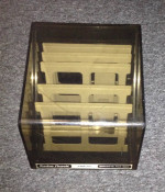 Radio Shack Vintage TRS-80 Computer floppy storage case
