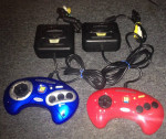 Lot of 2 Sega Genesis Plug and plays work great
