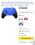 Xbox Elite Wireless Controller Series 2 Core - brand new factory sealed