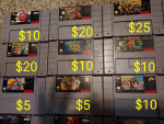 SNES Super Nintendo games