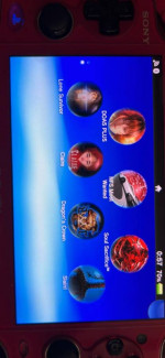 Modded Cosmic Red PS Vita 1000