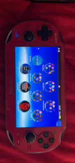 Modded Cosmic Red PS Vita 1000