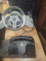 Xbox madcats 2 stirring wheel and peddles