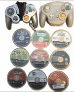 9 GameCube games & controllers