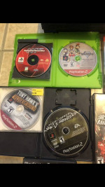 Ps2 with 1 Controller & 11 games