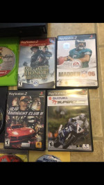 Ps2 with 1 Controller & 11 games