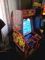 Ms Pac Man and Defender Arcade 1up