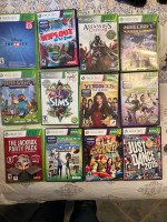 Xbox 360 console, Kinect, infinity characters and various games