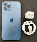 Blue IPhone 12 Pro Max 256GB Unlocked Like-New