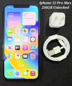 Blue IPhone 12 Pro Max 256GB Unlocked Like-New
