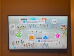 Wii U gaming console with extras including 9 games