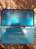 Nintendo 3ds | Aqua blue | 32GB, Games pre installed | Handheld retro console