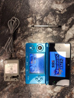 Nintendo 3ds | Aqua blue | 32GB, Games pre installed | Handheld retro console