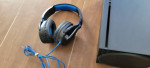 Xbox series x console with headset and controller trading for old video games