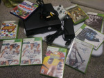 2 xbox 360 slims with 21 games