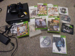2 xbox 360 slims with 21 games