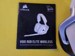 Corsair Elite Wireless gaming headset 7.1 Surround Sound