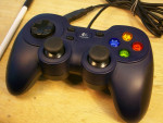 Logitech Gamepad F310 - USB video game controller, for PC, tested good