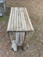 Two Tier Solid Wood Workbench