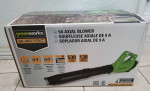 NEW Greenworks Axial Jet Leaf Blower