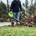 NEW Greenworks Axial Jet Leaf Blower