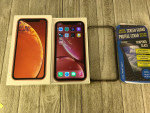 Fully Unlocked iPhone XR: Coral, 64 GB, Mint, Extras!