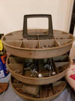 3-tier Workshop Screw Caddie. Loaded with 100s of screws
