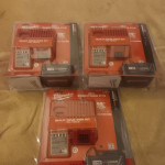 Milwaukee M18 5.0ah battery and charger kit