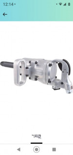 1" Drive, Truck Wheel Impact Wrench, 1600 Foot Pound
