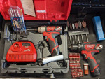 Milwaukee Drill Driver Power Tool Set