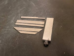 Starrett Inch Reading Double Steel Square, 2-1/2", EDP 50118 - 14D