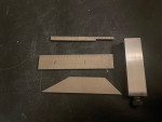 Starrett Inch Reading Double Steel Square, 2-1/2", EDP 50118 - 14D