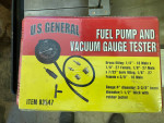 Brand New U.S. General Fuel Pump & Vacuum Tester