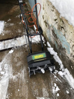 Yard man electric snowblower