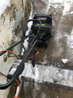 Yard man electric snowblower