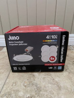 New JUNO 4” LED Canless Lights
