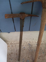 Hand Tool Garden Pick Wood Handle Steel Head Rock Dirt & delivery