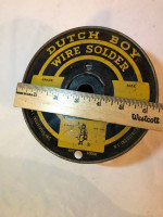 Vintage Dutch Boy Wire Solder 10 Pounds