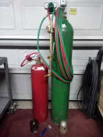 Large Cutting Torch Setup