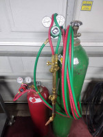 Large Cutting Torch Setup