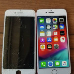 iPhone screens