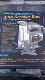 Craftsman Auto Scroller Saw